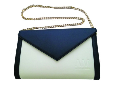 Carmen Clutch (ebony/ivory)