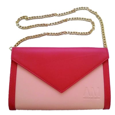 Carmen clutch (blush)