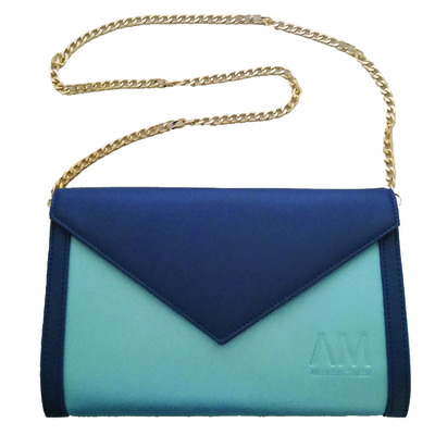 Carmen clutch (azure)