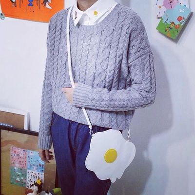 Fried egg bag