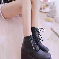 Chunky Platform Boots - Thumbnail 1