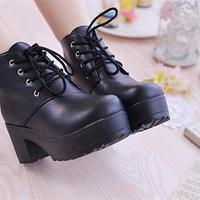 Chunky Platform Boots - Thumbnail 3