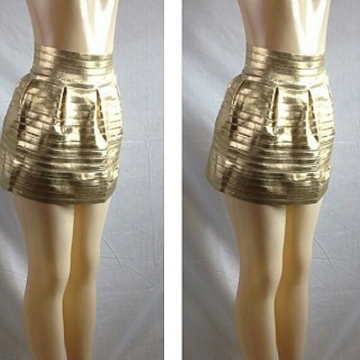 Gold Skirt