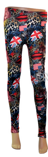 Hot England Leopard Leggings