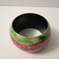 NEW Watercolors Chunky Bangle - Thumbnail 2