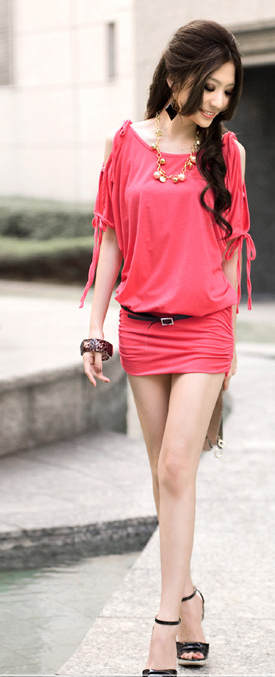 Off Collar Sexy Dress