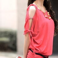 Off Collar Sexy Dress - Thumbnail 1