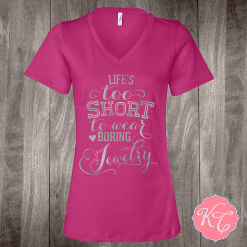 Hot Pink Life's Too Short