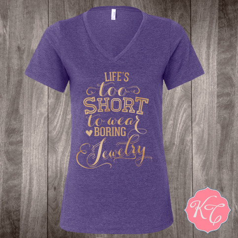 Heather Purple Life's Too Short