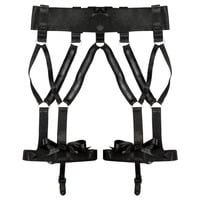 Ravish Me Garter ( Black + Silver ) - Thumbnail 1