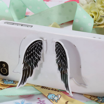 Angel wings case with stand iphone 4 4s - Thumbnail 3