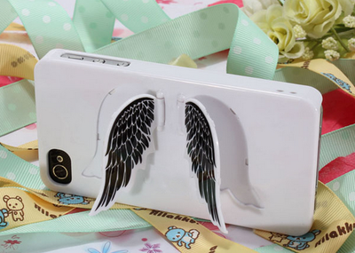 Angel Wings Case With Stand iPhone 4 4S