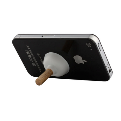 White plug stand holder iphones/itouchs/ipads - Thumbnail 3