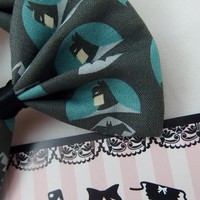 Batman The Dark Knight Fabric Hair Bow - Comic Book - Super Hero - Thumbnail 2