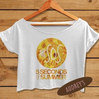 5SOS t-shirt crop top 5 seconds of summer tee - Thumbnail 1