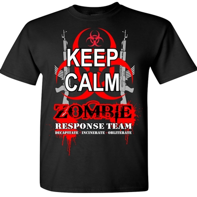 Zombie response tee # 221