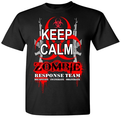 ZOMBIE RESPONSE Tee # 221