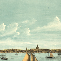 Provincetown, MA in 1877 - Bird's Eye View Map, Aerial, Panorama, Vintage, Antique, Reproduction, Giclée, Framable, Fine Art - Thumbnail 4