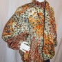 Vintage Kloz Tan Animal Print Jacket, Size 2X-1