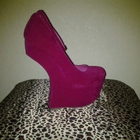 Wedgeless heel-Pink - Thumbnail 1