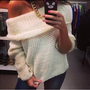 Off Shoulder Crochet Top - Thumbnail 1