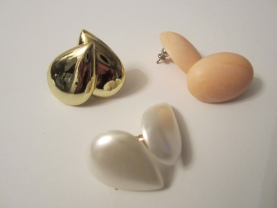 Grab bag archive earring pairs (3)