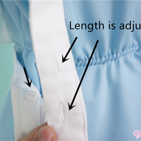 [S - XL Better Version] Alice In Wonderland Blue Maid Dress With Apron and Hair Bow SP151638 - Thumbnail 3