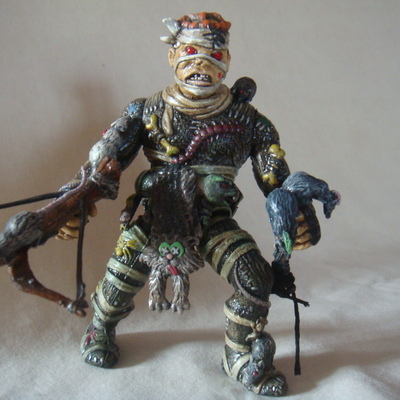 Custom painted rat king