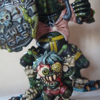 Custom Painted Napoleon Bonafrog & Flyboy - Thumbnail 3