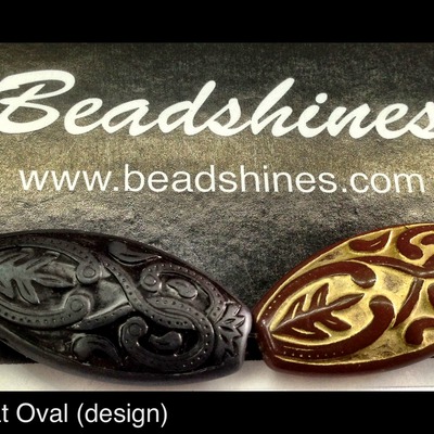 Engraved flat oval 30mm x 20mm - Thumbnail 3