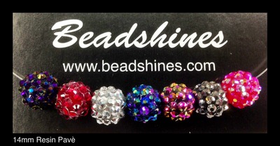 Resin Pave 14mm