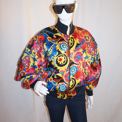 Vintage georges marciano bomber, s-m