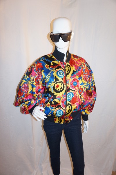 Vintage georges marciano bomber, s-m