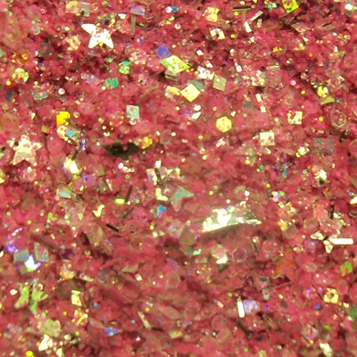 Barbie's glitter mix