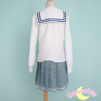 [境界の彼方 Kyokai no Kanata] Custom Made Kuriyama Mirai Sailor School Uniform Top and Skirt Set SP151634 - Thumbnail 3