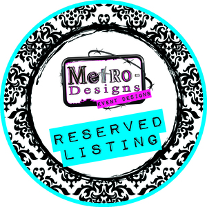 Reserved listing