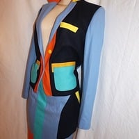 Vintage 2-Piece Harve Benard Jacket/Skirt Set,  Size M-L - Thumbnail 2
