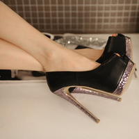 Glitter Platform Pumps - Thumbnail 3