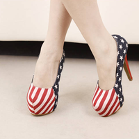 American Flag Pumps - Thumbnail 1