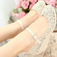 Jelly Hollow Ankle Strap Platform - Thumbnail 1