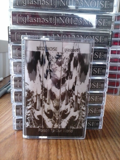 [ˈɡlasnəsʲtʲ]/N0123NOISE - "Poison to Our World" Split Cassette