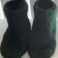 Crochet Adult Slippers  - Thumbnail 2