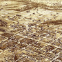 St. Thomas, Ontario, Canada in 1875 - Bird's Eye View, Aerial, Panorama, Vintage, Antique, Reproduction, Giclée, Framable, Fine Art, home, wall art-4