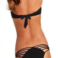 Black Push Up Tankini - Thumbnail 2