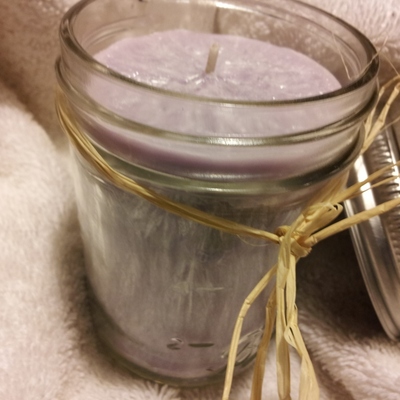 Lavender candle jar lite - Thumbnail 4