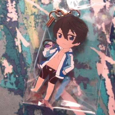 Free! iwatobi swim club - anime - rubber strap - nanase haruka / matsuoka rin - 