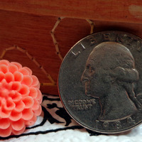 Large Flower Earrings - Thumbnail 2