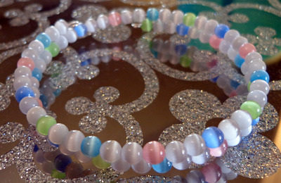 Pastel Cat's Eye Bracelet
