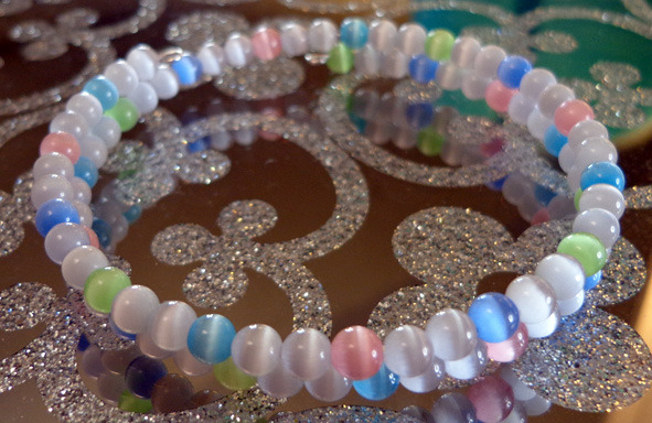 Pastel Cat's Eye Bracelet