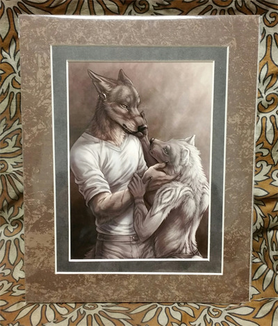 Unclouded 5 x 7 matted print